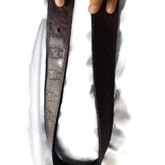 Peruvian Belt handcrafted in Leather Cusco Peru main image 6